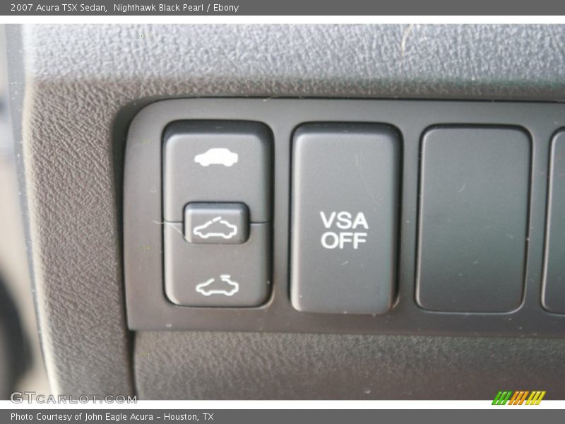 Nighthawk Black Pearl / Ebony 2007 Acura TSX Sedan