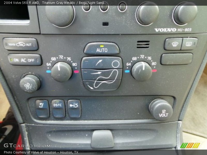 Titanium Gray Metallic / Beige/Light Sand 2004 Volvo S60 R AWD