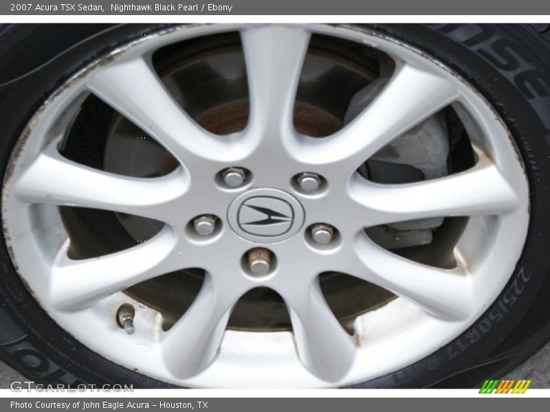 Nighthawk Black Pearl / Ebony 2007 Acura TSX Sedan
