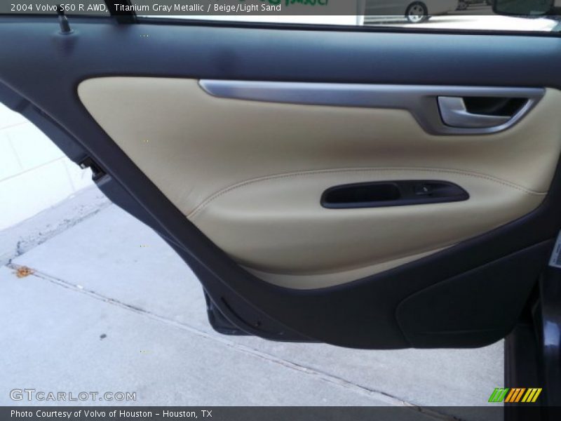 Titanium Gray Metallic / Beige/Light Sand 2004 Volvo S60 R AWD
