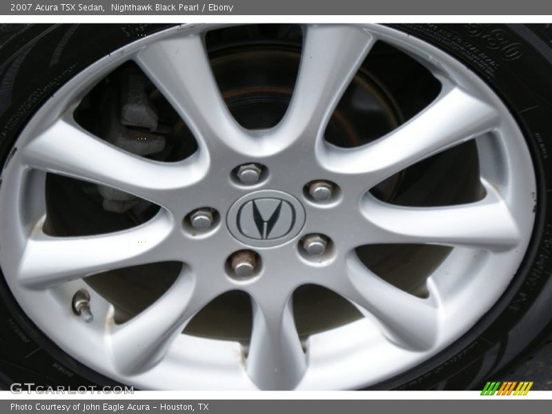 Nighthawk Black Pearl / Ebony 2007 Acura TSX Sedan