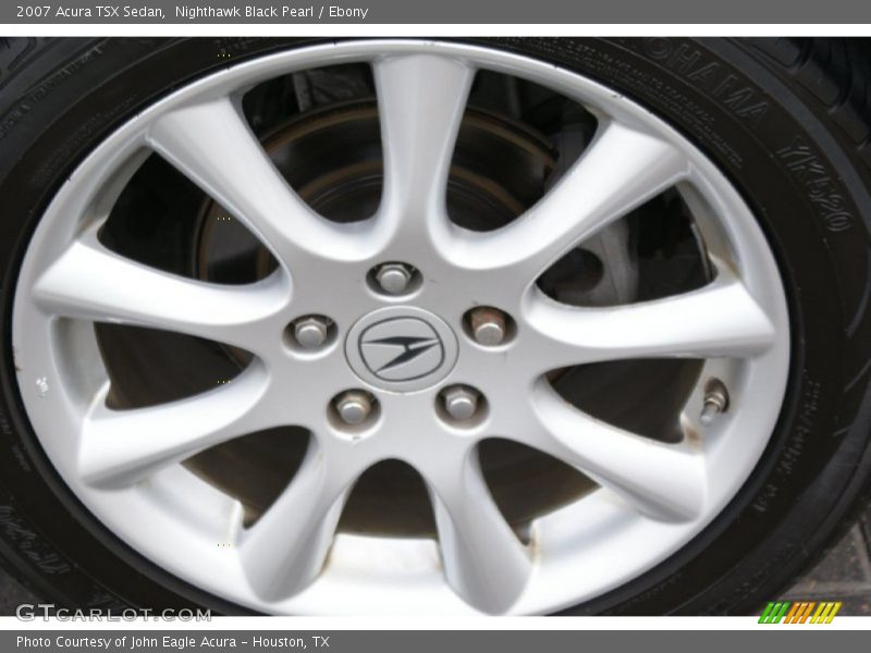 Nighthawk Black Pearl / Ebony 2007 Acura TSX Sedan