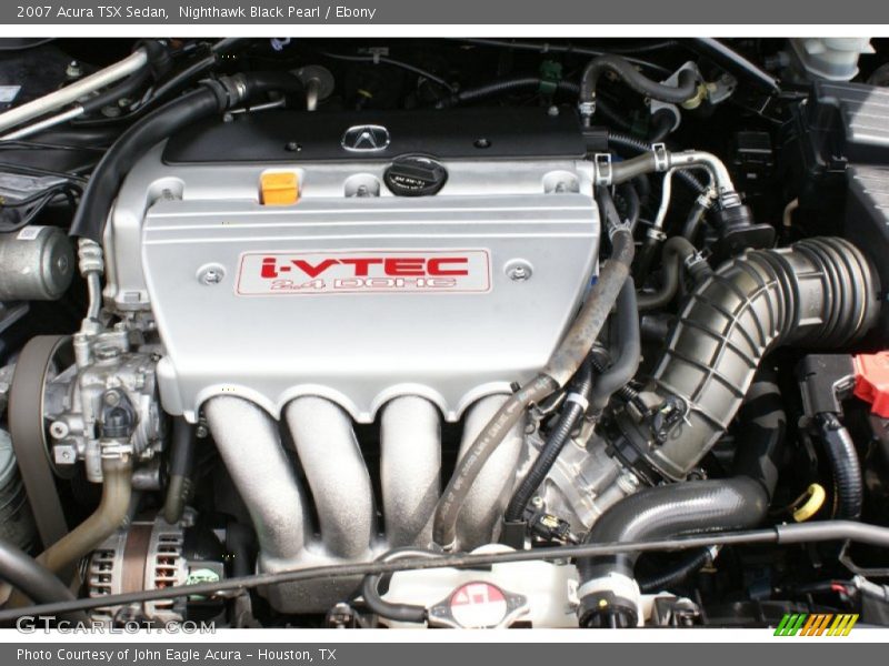 Nighthawk Black Pearl / Ebony 2007 Acura TSX Sedan