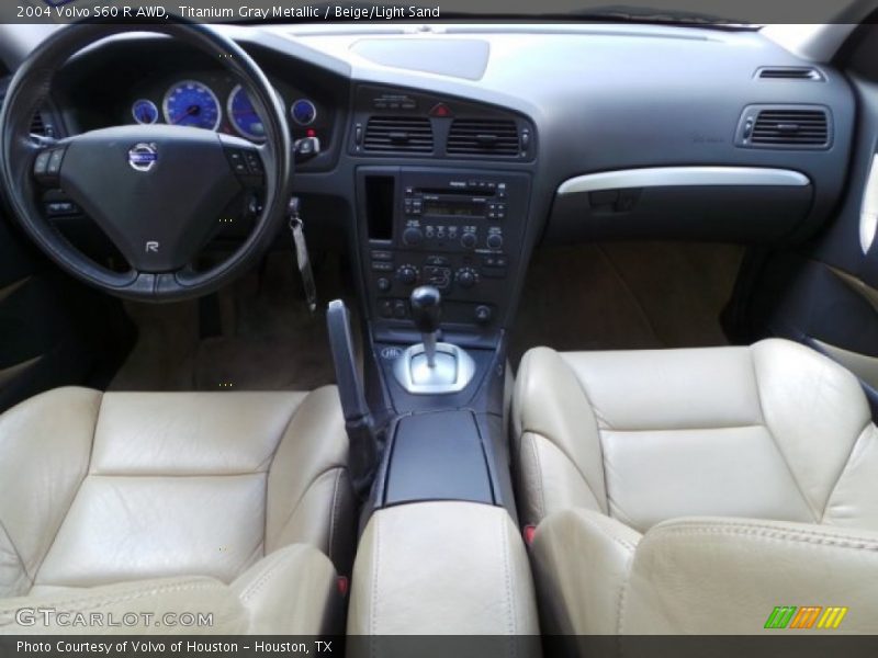 Titanium Gray Metallic / Beige/Light Sand 2004 Volvo S60 R AWD