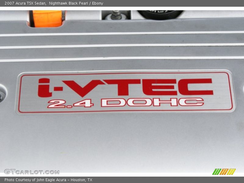 Nighthawk Black Pearl / Ebony 2007 Acura TSX Sedan