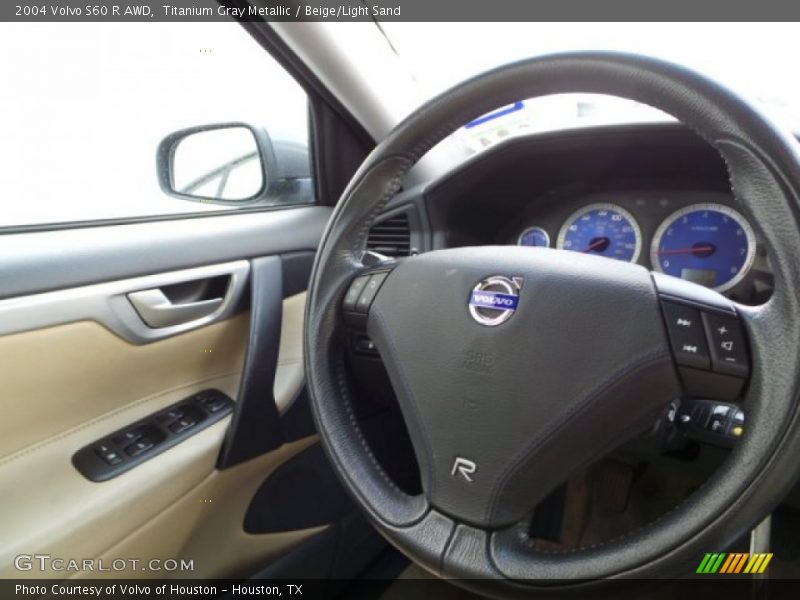 Titanium Gray Metallic / Beige/Light Sand 2004 Volvo S60 R AWD