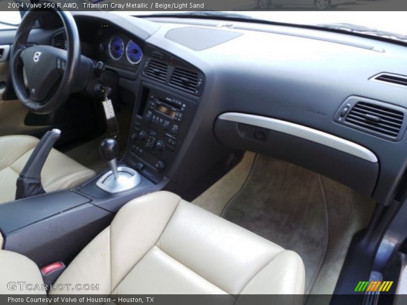 Titanium Gray Metallic / Beige/Light Sand 2004 Volvo S60 R AWD