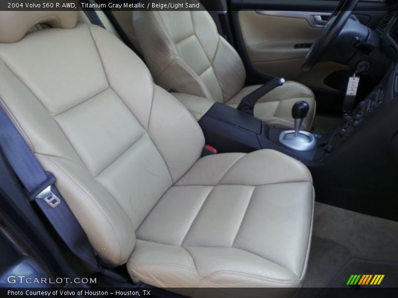 Titanium Gray Metallic / Beige/Light Sand 2004 Volvo S60 R AWD
