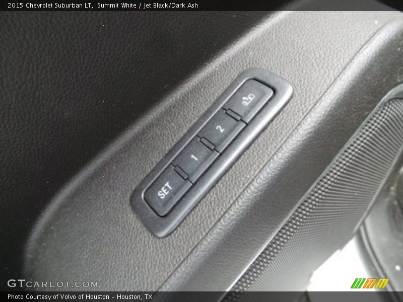 Summit White / Jet Black/Dark Ash 2015 Chevrolet Suburban LT