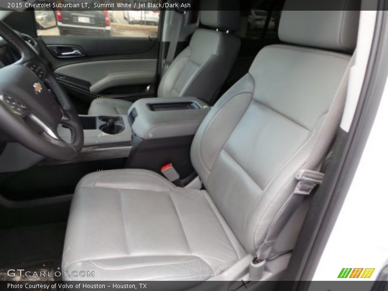 Summit White / Jet Black/Dark Ash 2015 Chevrolet Suburban LT