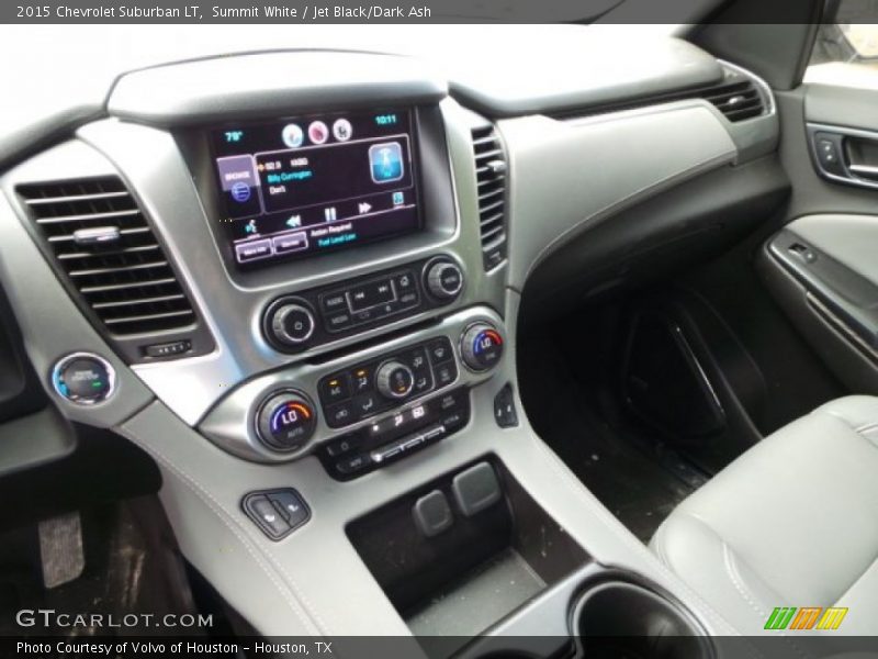 Summit White / Jet Black/Dark Ash 2015 Chevrolet Suburban LT