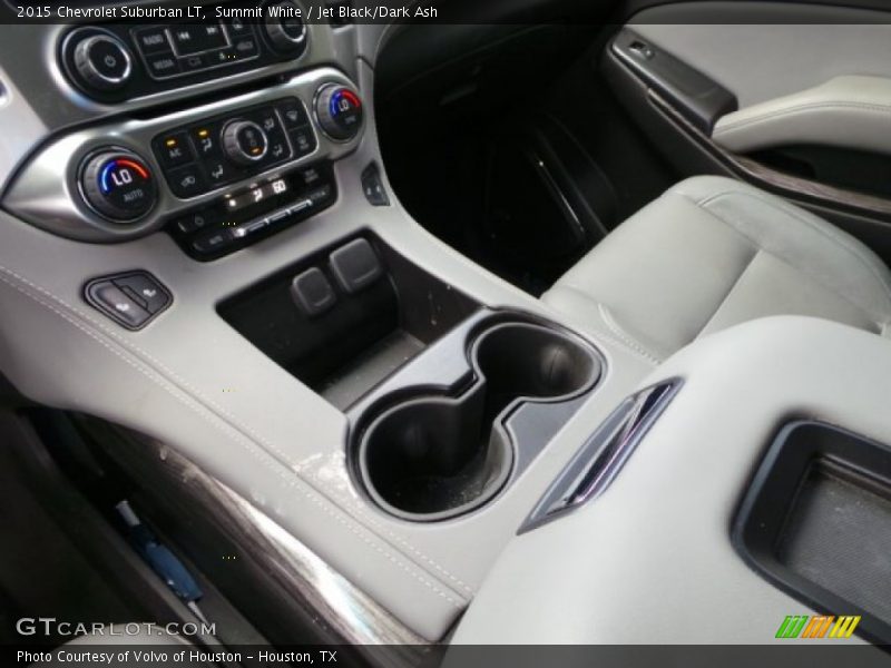 Summit White / Jet Black/Dark Ash 2015 Chevrolet Suburban LT