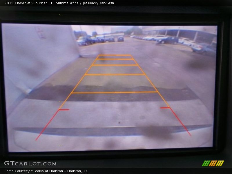 Summit White / Jet Black/Dark Ash 2015 Chevrolet Suburban LT