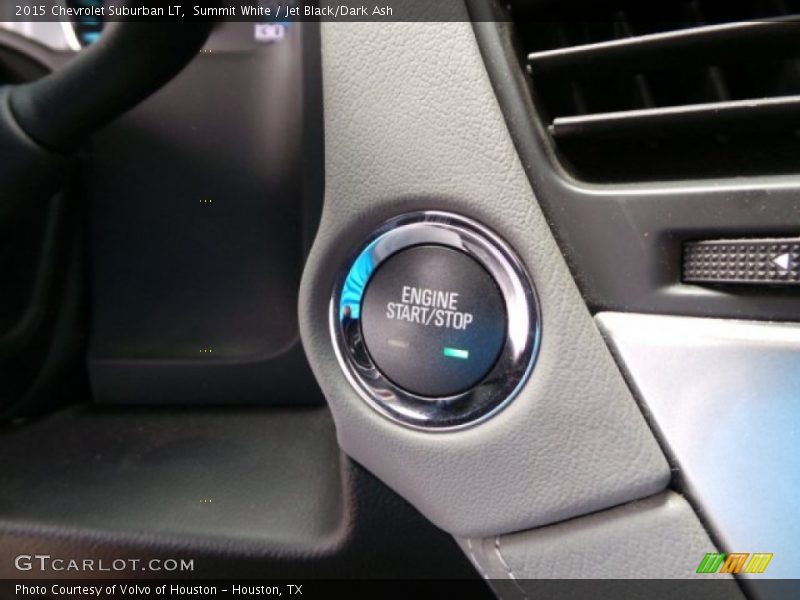 Summit White / Jet Black/Dark Ash 2015 Chevrolet Suburban LT