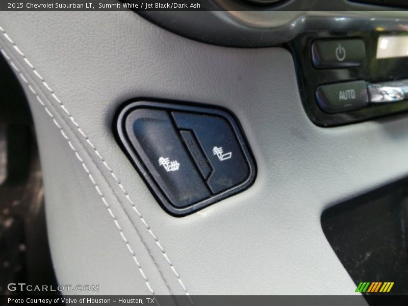 Summit White / Jet Black/Dark Ash 2015 Chevrolet Suburban LT
