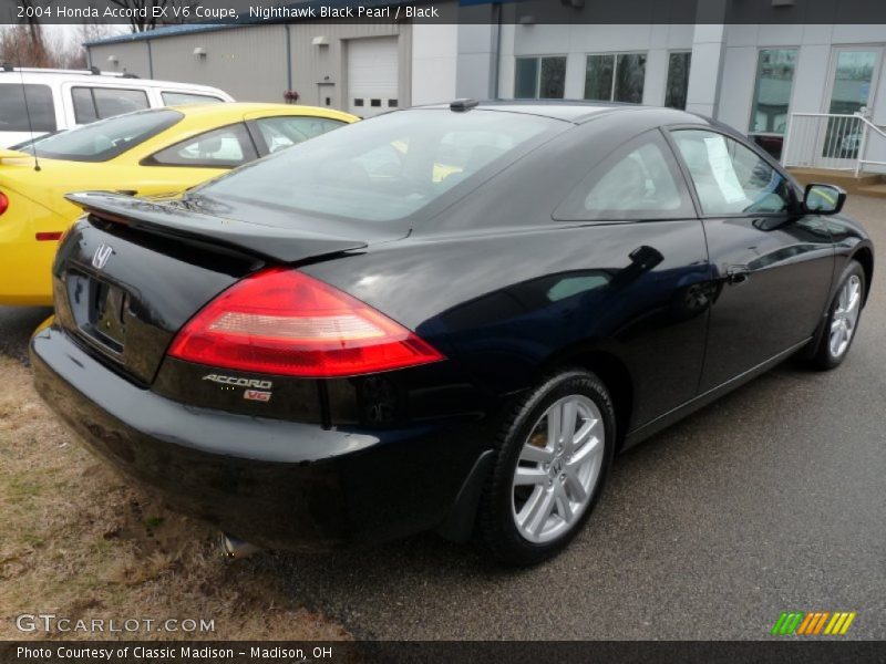 Nighthawk Black Pearl / Black 2004 Honda Accord EX V6 Coupe