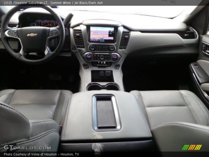 Summit White / Jet Black/Dark Ash 2015 Chevrolet Suburban LT