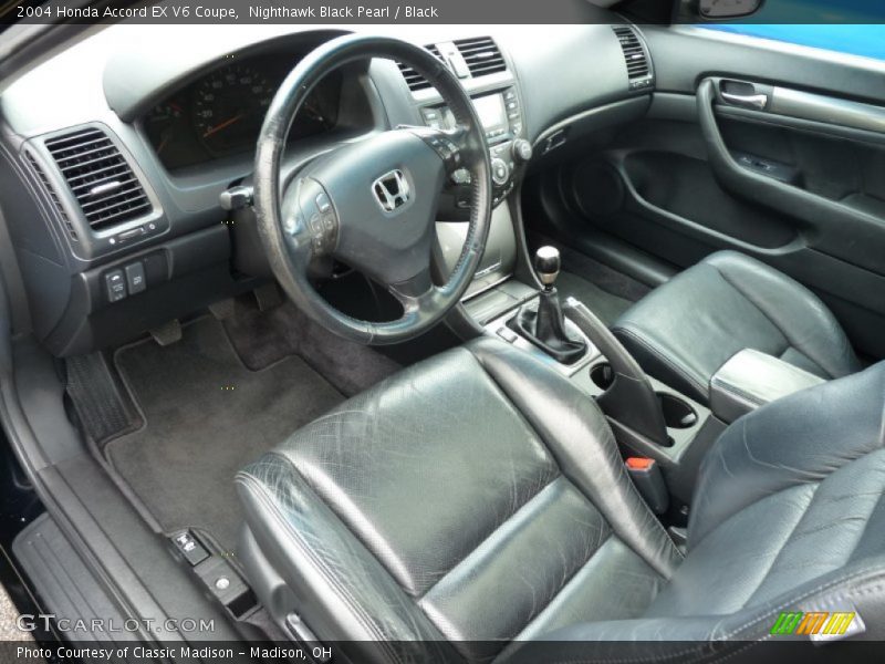  2004 Accord EX V6 Coupe Black Interior