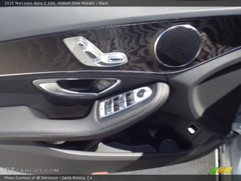 Iridium Silver Metallic / Black 2015 Mercedes-Benz C 300