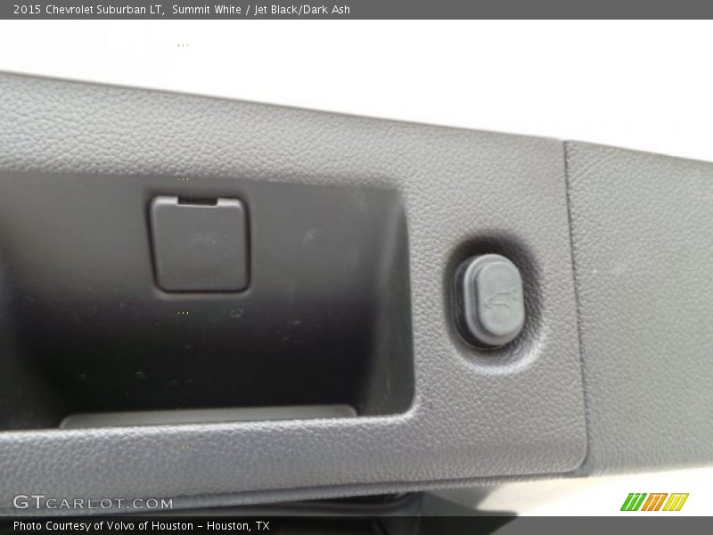 Summit White / Jet Black/Dark Ash 2015 Chevrolet Suburban LT