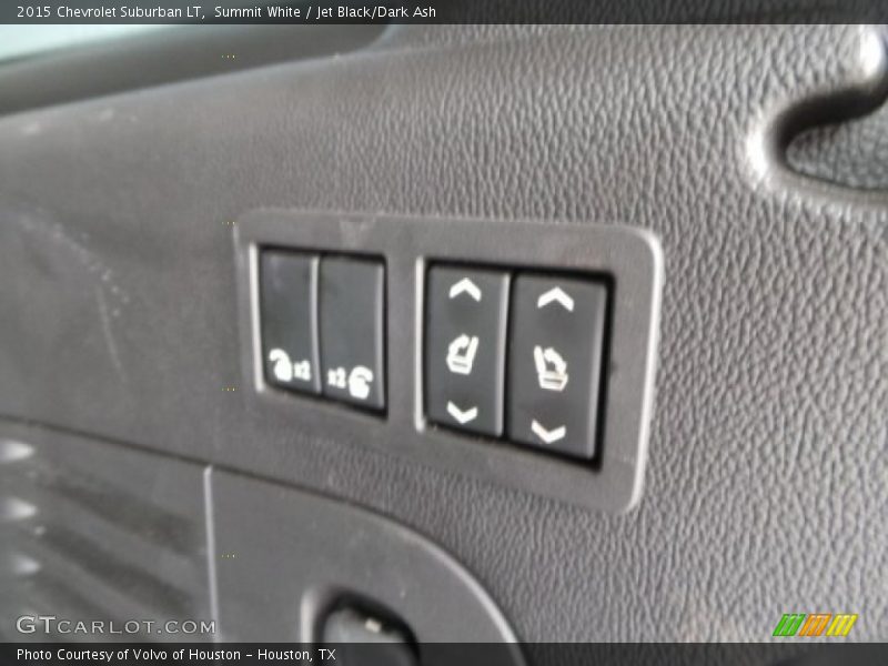 Summit White / Jet Black/Dark Ash 2015 Chevrolet Suburban LT