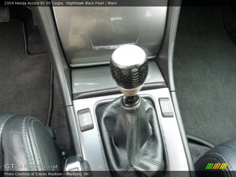 Nighthawk Black Pearl / Black 2004 Honda Accord EX V6 Coupe