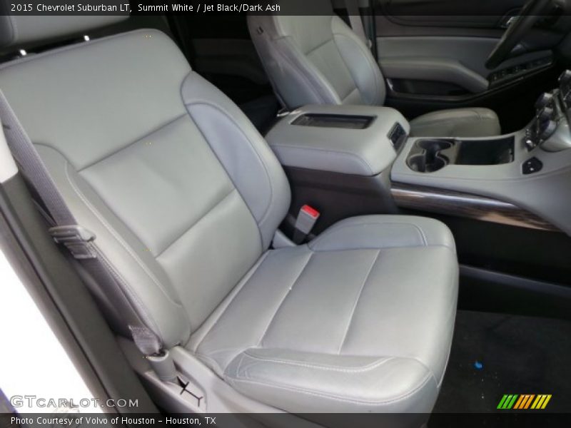 Summit White / Jet Black/Dark Ash 2015 Chevrolet Suburban LT
