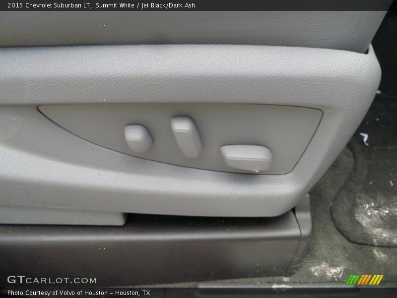 Summit White / Jet Black/Dark Ash 2015 Chevrolet Suburban LT