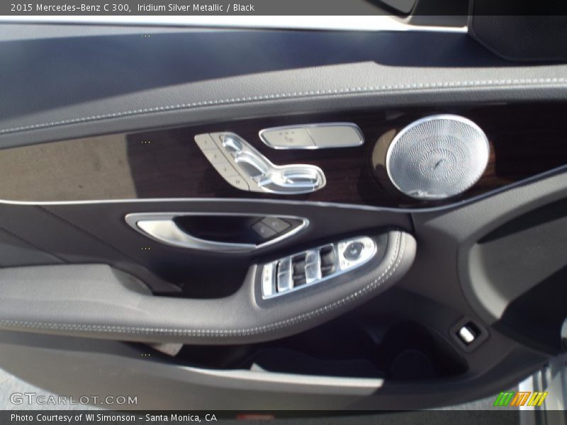 Iridium Silver Metallic / Black 2015 Mercedes-Benz C 300