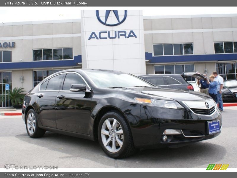 Crystal Black Pearl / Ebony 2012 Acura TL 3.5