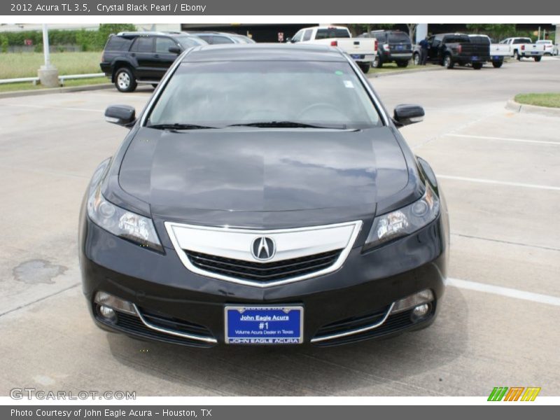 Crystal Black Pearl / Ebony 2012 Acura TL 3.5