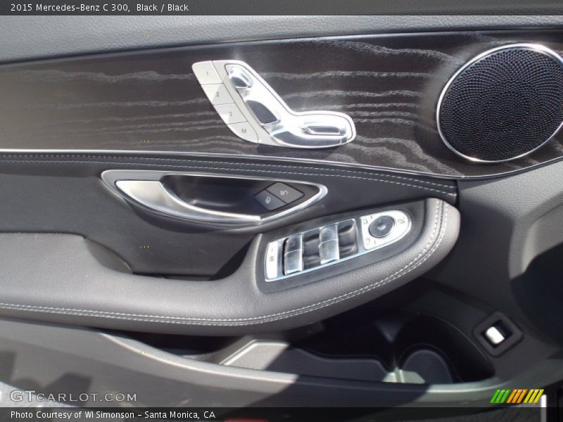 Black / Black 2015 Mercedes-Benz C 300