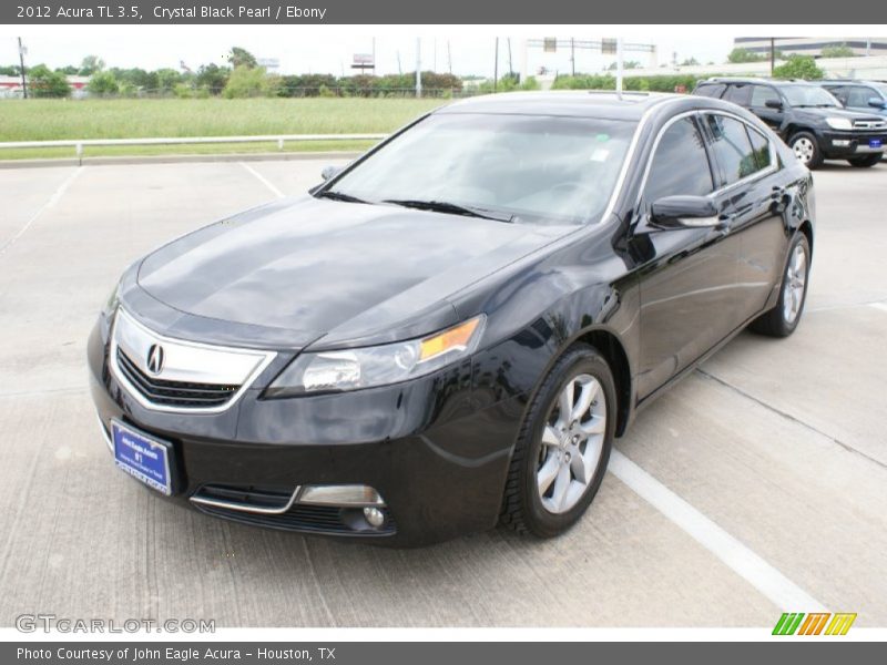 Crystal Black Pearl / Ebony 2012 Acura TL 3.5