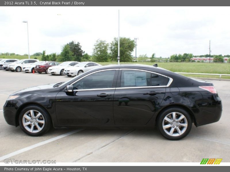 Crystal Black Pearl / Ebony 2012 Acura TL 3.5