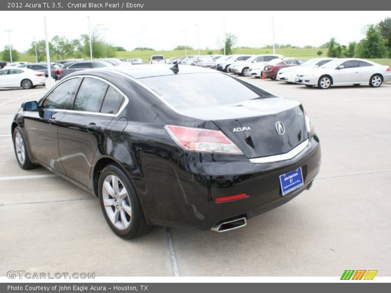 Crystal Black Pearl / Ebony 2012 Acura TL 3.5