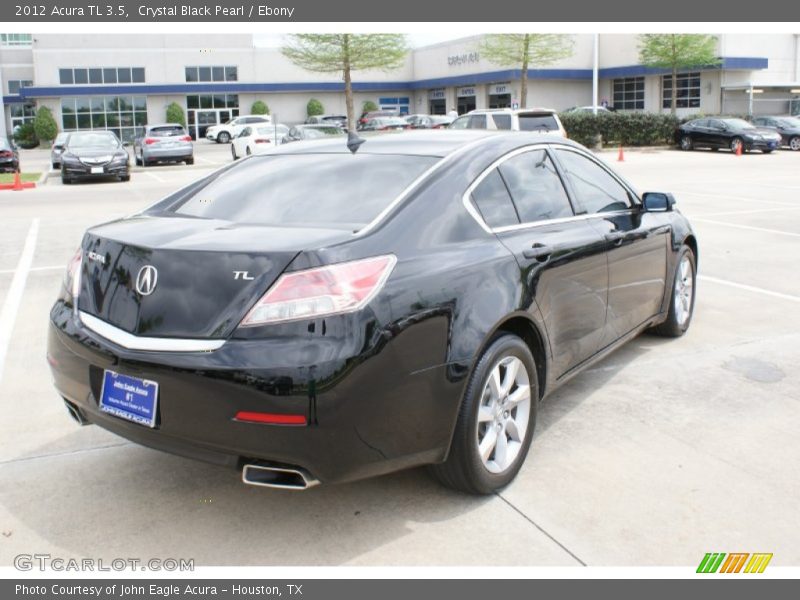 Crystal Black Pearl / Ebony 2012 Acura TL 3.5