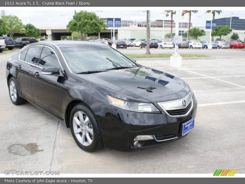 Crystal Black Pearl / Ebony 2012 Acura TL 3.5