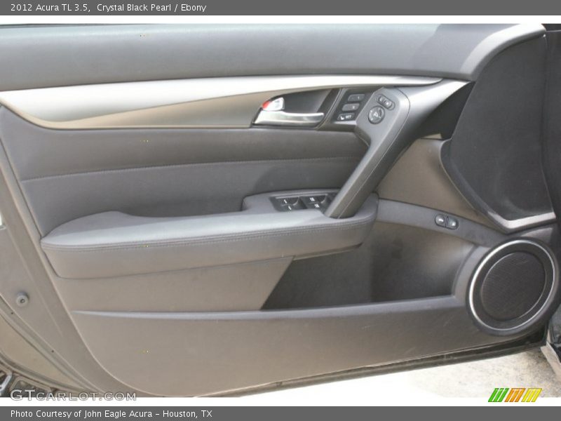 Crystal Black Pearl / Ebony 2012 Acura TL 3.5