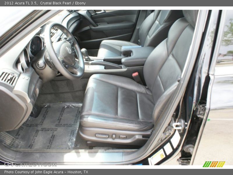 Crystal Black Pearl / Ebony 2012 Acura TL 3.5