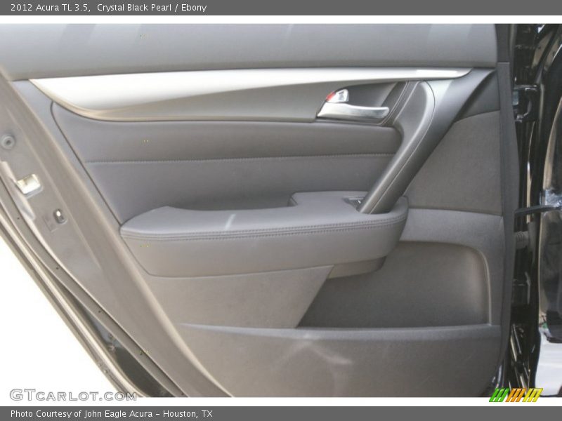 Crystal Black Pearl / Ebony 2012 Acura TL 3.5