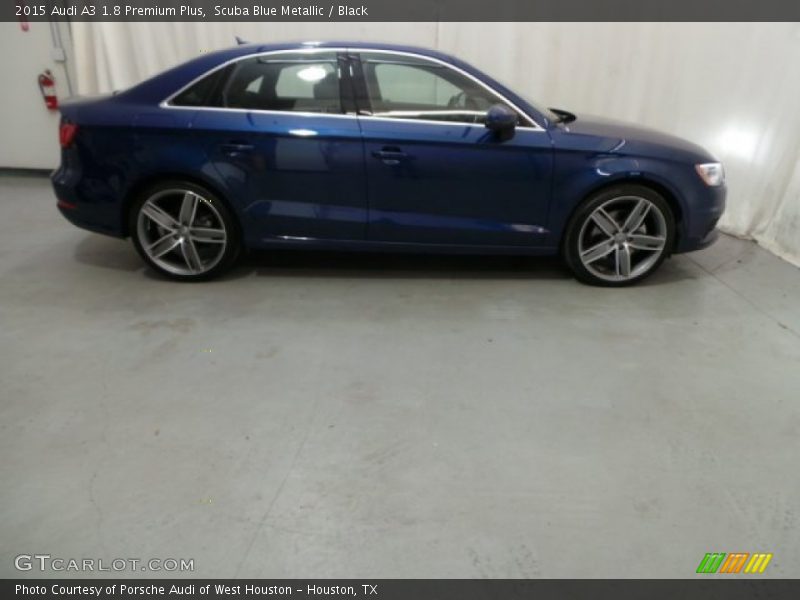 Scuba Blue Metallic / Black 2015 Audi A3 1.8 Premium Plus