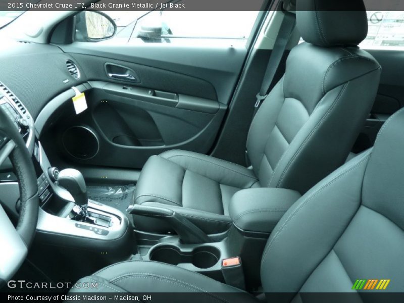 Black Granite Metallic / Jet Black 2015 Chevrolet Cruze LTZ