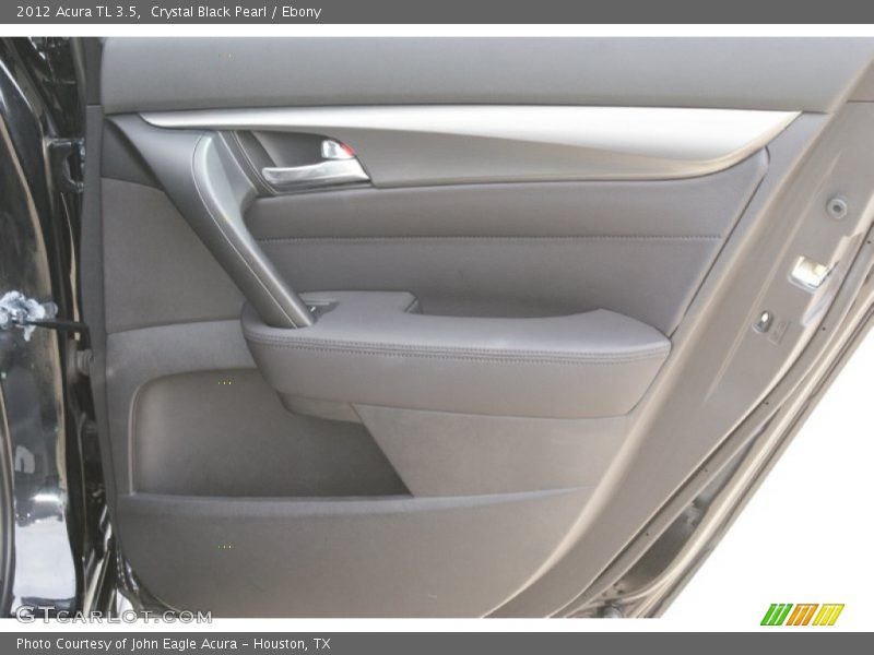 Crystal Black Pearl / Ebony 2012 Acura TL 3.5