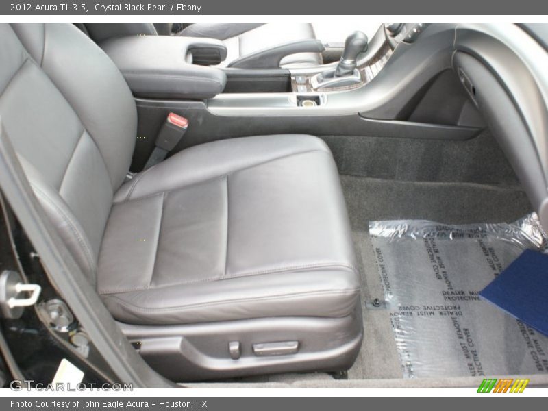 Crystal Black Pearl / Ebony 2012 Acura TL 3.5
