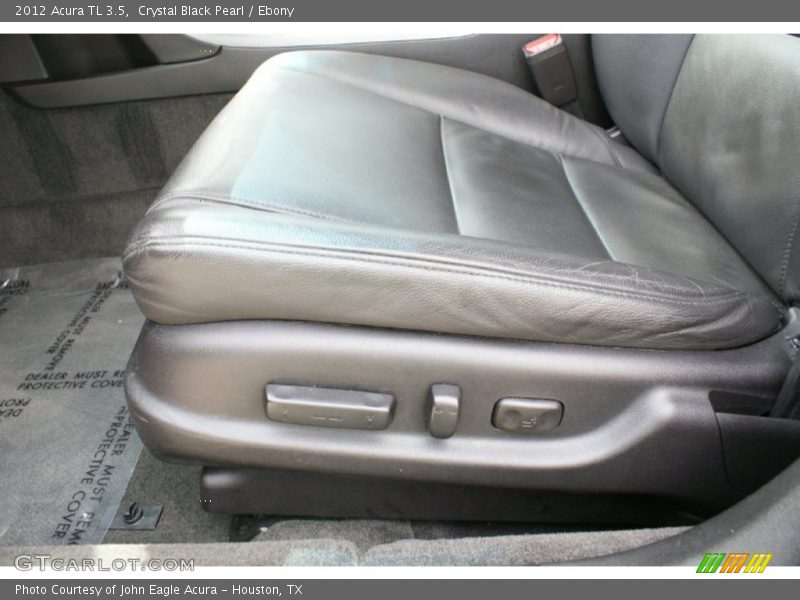 Crystal Black Pearl / Ebony 2012 Acura TL 3.5