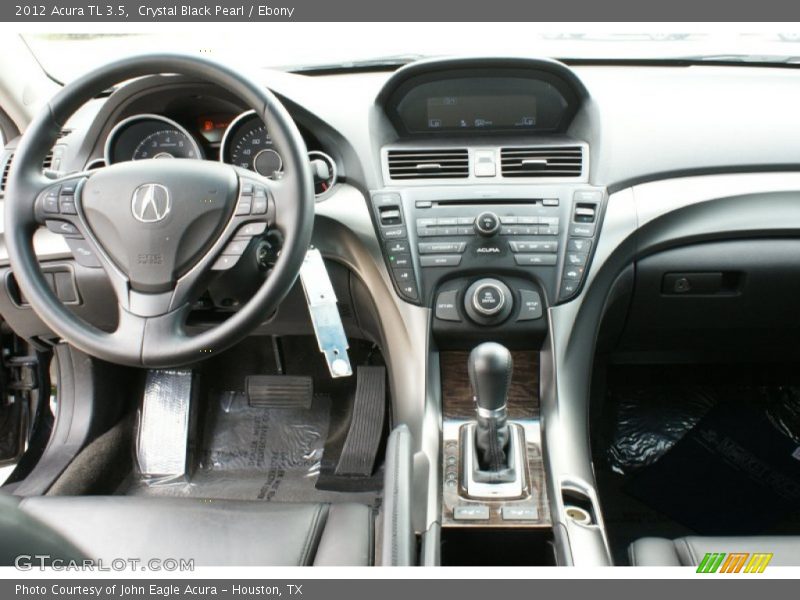 Crystal Black Pearl / Ebony 2012 Acura TL 3.5