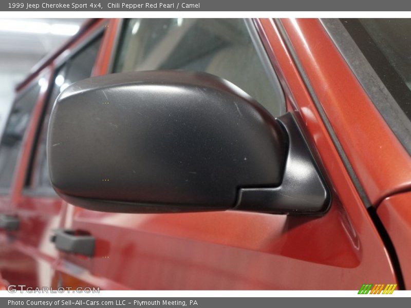 Chili Pepper Red Pearl / Camel 1999 Jeep Cherokee Sport 4x4