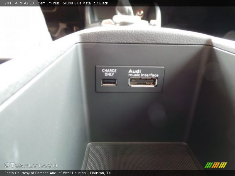 Scuba Blue Metallic / Black 2015 Audi A3 1.8 Premium Plus