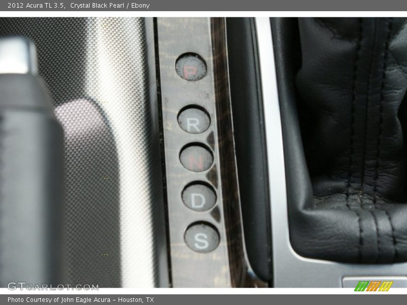 Crystal Black Pearl / Ebony 2012 Acura TL 3.5
