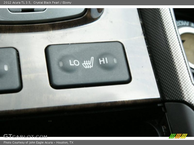 Crystal Black Pearl / Ebony 2012 Acura TL 3.5